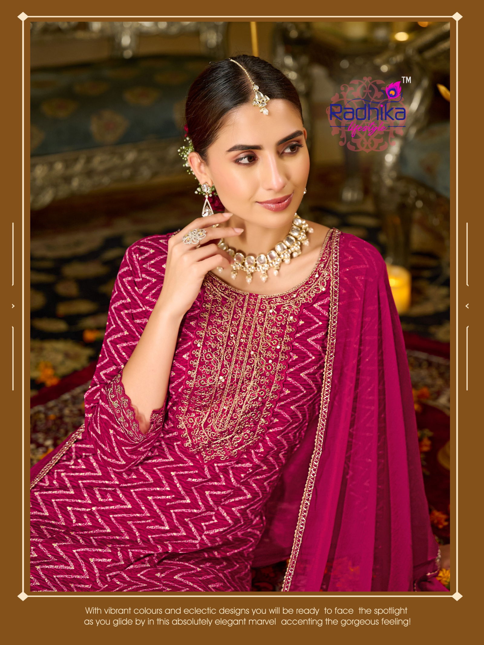 Prasang Vol 1 By Radhika Rayon Foil Printed Kurti With Dupatta Wholesale Online 